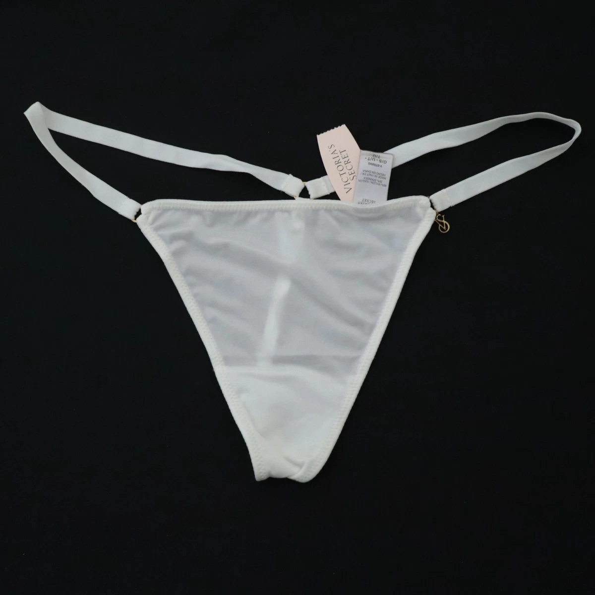 Satin White Thong/String Panties for Women for sale | eBay
