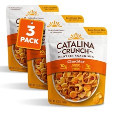 Catalina Crunch Protein Snack Mix with Cheese Crisps 10g Protein, 1g Sugar...