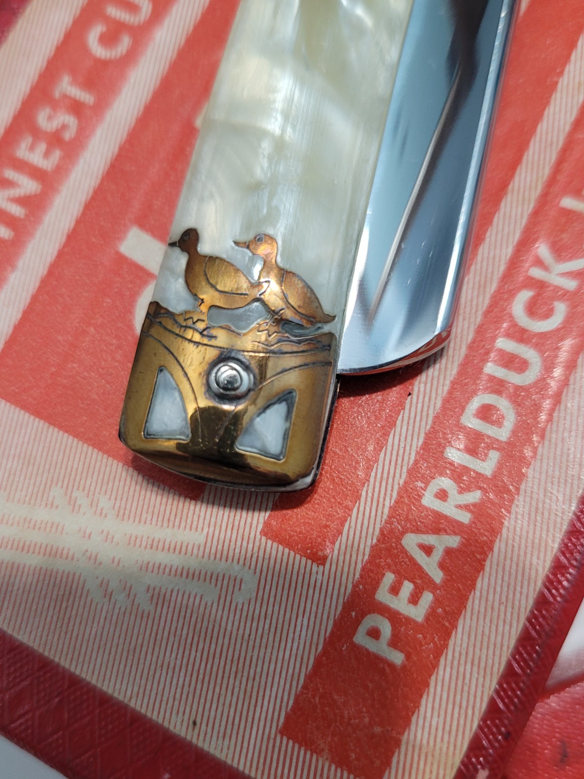 Dubl Duck Goldedge 5/8 And Strop Beautiful set