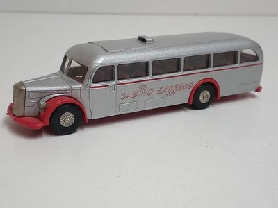 ⛔Mercedes O 5000 Reisebus °Casino Express° 1:87 H0 Brekina #116/4 - Bild 1 von 3