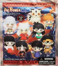 *NEW* InuYasha: Series 1 3D Foam Collectible Figural Bag Clip (1 Random Bag)