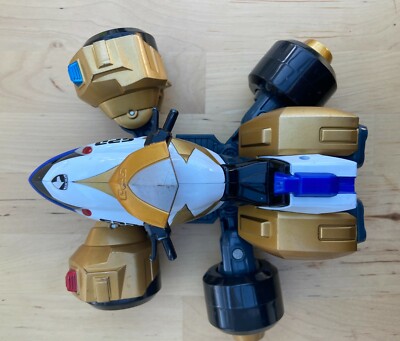 Power Rangers SPD Delta Morph Quad Bike Gold Weiß Fahrzeug 