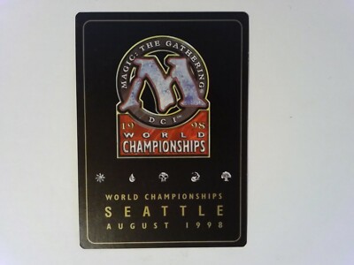 Gold Border Boil World Championship Decks 1998 - Magic the