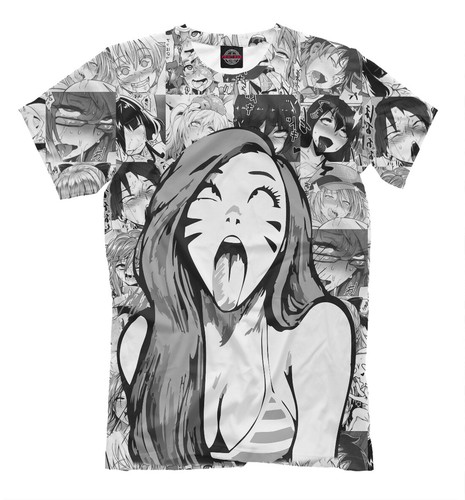 printed t-shirt Japanese Anime Hentai 