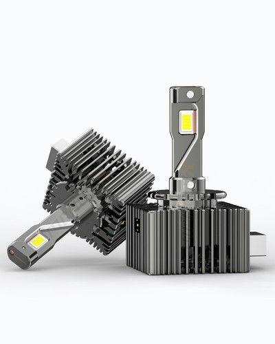 D1S D1R LED Headlight Bulbs 240W 6000K Super White HID Xenon Conversion Kit 2PCS - Picture 10 of 11