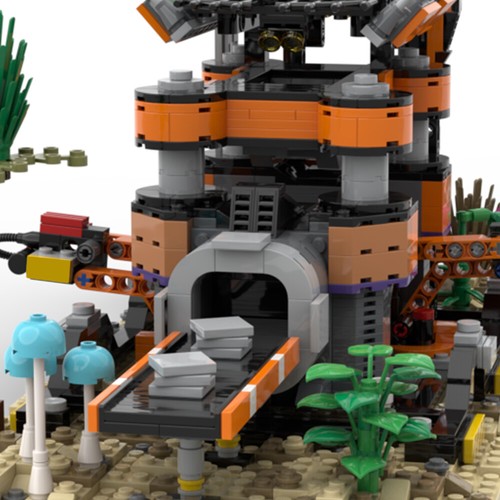 Satisfactory Constructor / Automated Production Line 1532 Pieces from Game - Picture 6 of 11