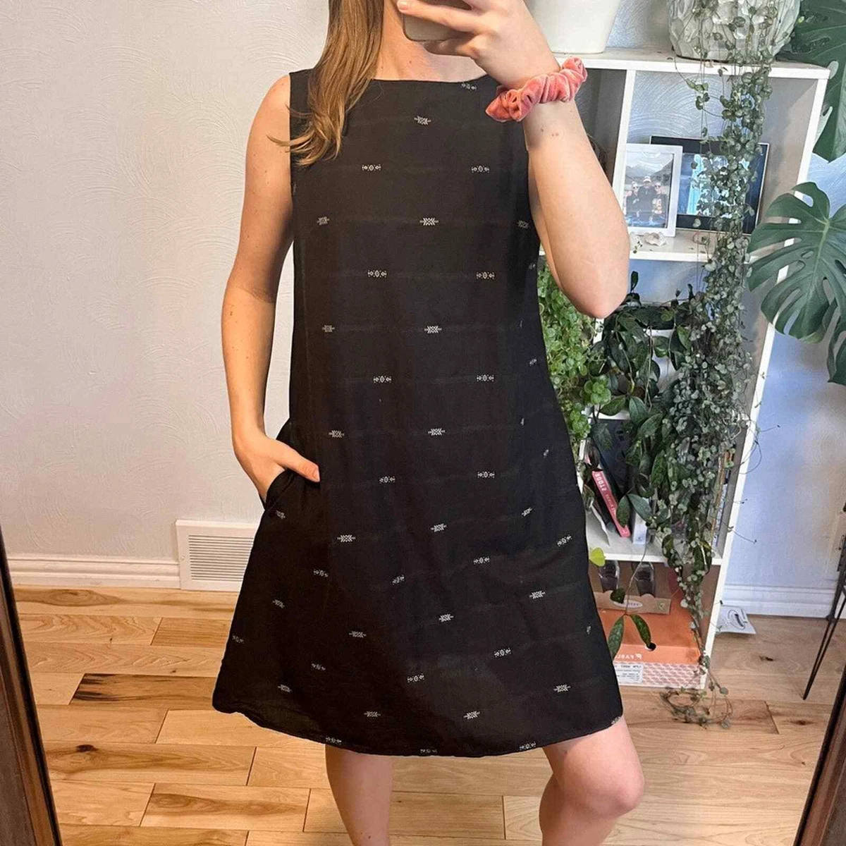Fisher dress top