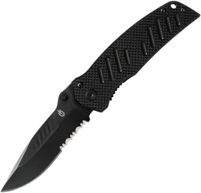 WINCHESTER Couteau Tactical Gerber Swagger Lame Acier 7Cr17MoV Serrat Manche G-10 G4099