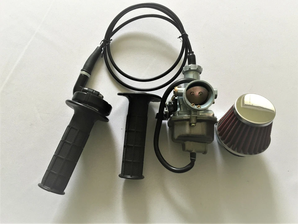 Filtro de aire de agarre de mango de cable de acelerador para Honda XL100S 1979-1985 Foto 2 de 4