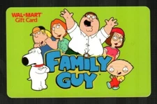 WALMART Family Guy ( 2008 ) Gift Card ( $0 )