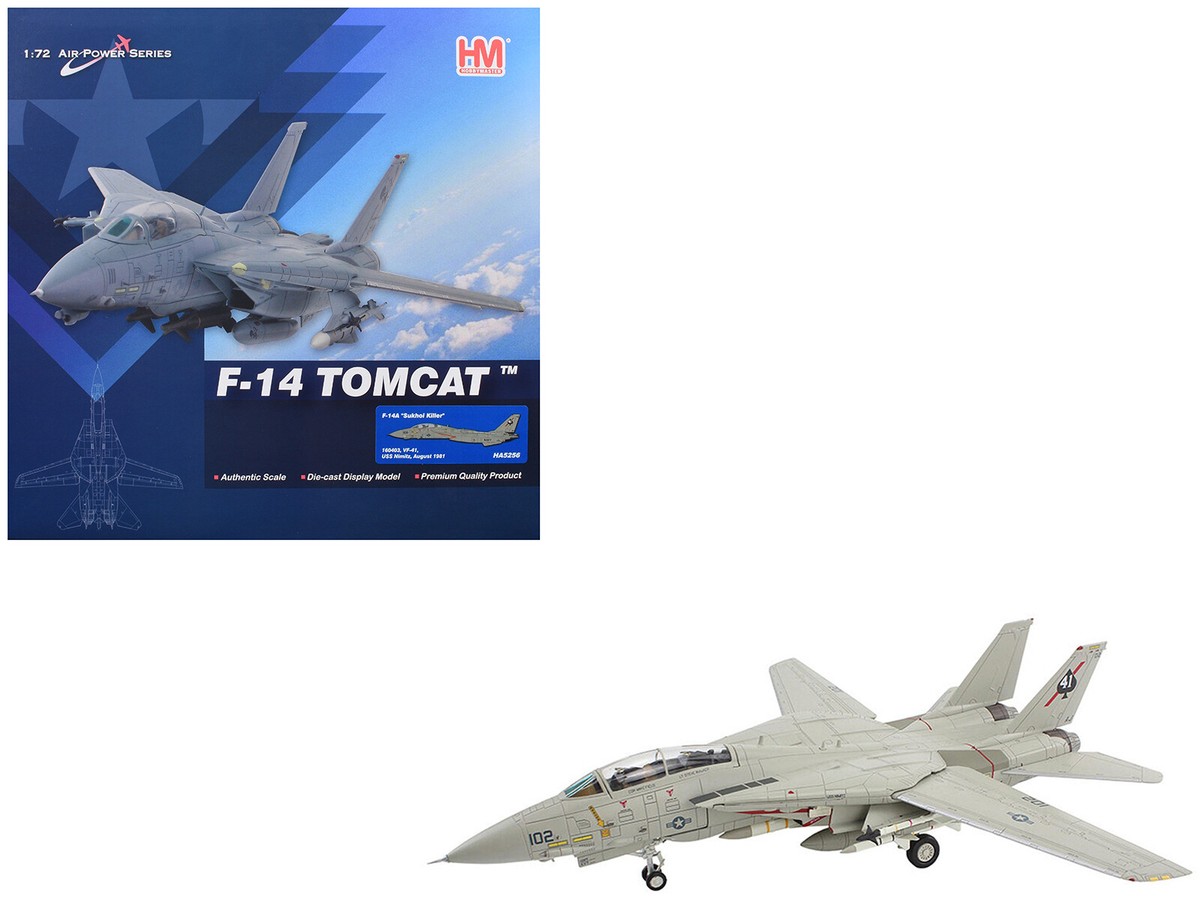 UNIMAX F14 1:72 ダイキャストモデル　F-14 VF-41 1:72 JC Wings Grumman F-14A Tomcat U.S. NAVY VF-41 Fighter