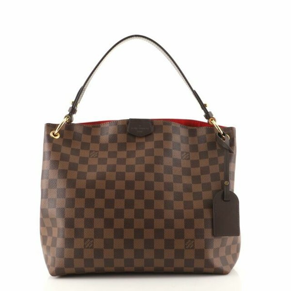 Louis Vuitton Graceful Shoulder Bag PM Brown/Black Canvas for sale online |  eBay