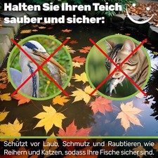 Gardigo Fischreiher-Abwehr Twist 2er Set - Bewegliche Vogelscheuche Für Gartenteich