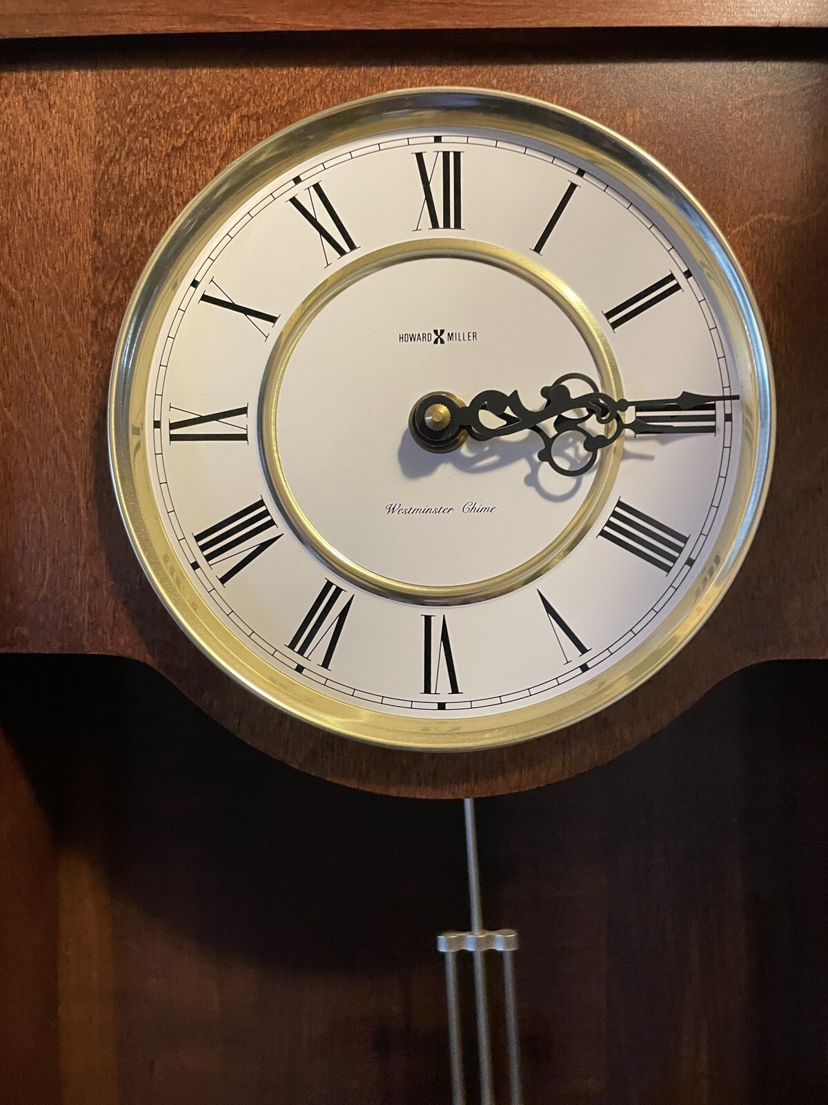 Rare Howard Miller "Danwood" Pendulum Westminster Chimes 612697 Wall