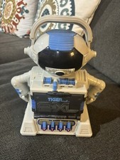 1992 TIGER 2-XL TALKING ROBOT CASSETTE PLAYER TAPE TESTED WORKS GREAT