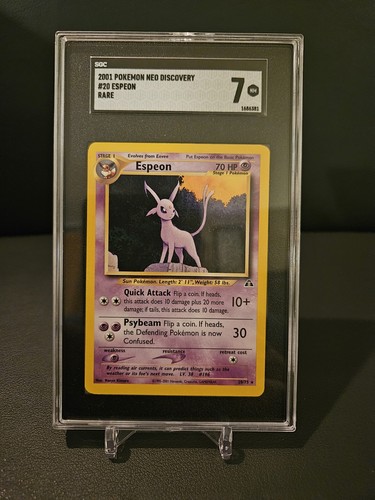 Espeon (Unlimited) graded SGC 7 for sale on eBay