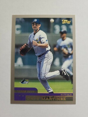 DAVE MARTINEZ 2000 TOPPS BASEBALL CARD # 161 E3369