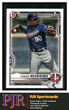 Yunior Severino 2021 Bowman #BP-140 Minnesota Twins Prospects 35% Off 4+ Items