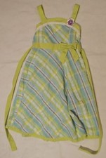 Emily West Girls Size 10 Blue Green Purple Sleeveless Spring Summer Easter Dress
