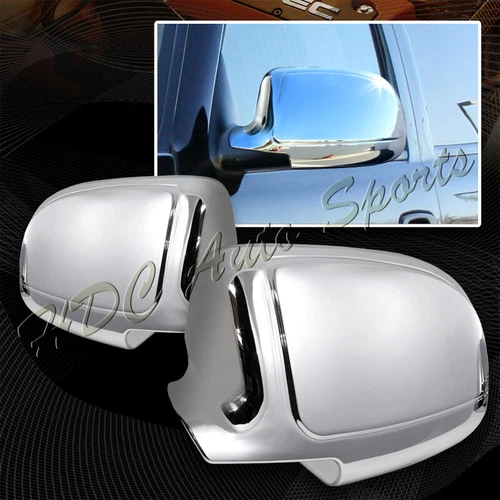 For 2002-2006 Chevy Avalanche/Cadillac Escalade EXT Chrome ABS Side Mirror Cover