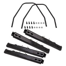2pcs Universal Double Locking Competition Bucket Seat Sliders/Runners Car Racing