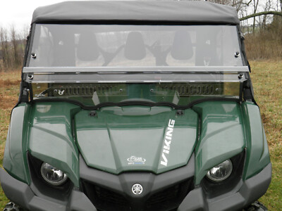 ヤマヤス　2 Yanmar Bull 2Pc MR10 Lexan Windshield w/ Quick Install Straps and
