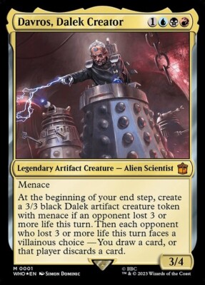 mtg thick cards Magic The Gathering - Commander Masters - Art Series