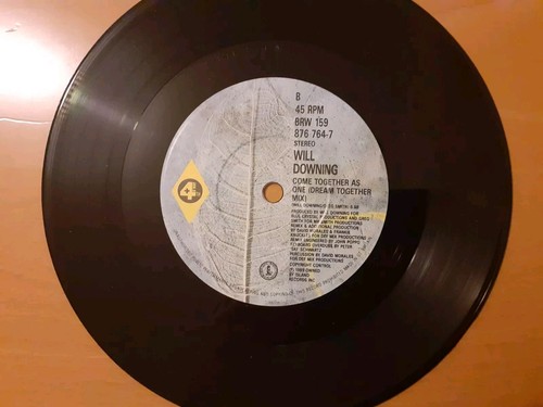 WILL DOWNING "COME TOGETHER AS ONE" -7" Single 1989 (Radio Edit) 4th & B'way VG+ - Bild 6 von 8
