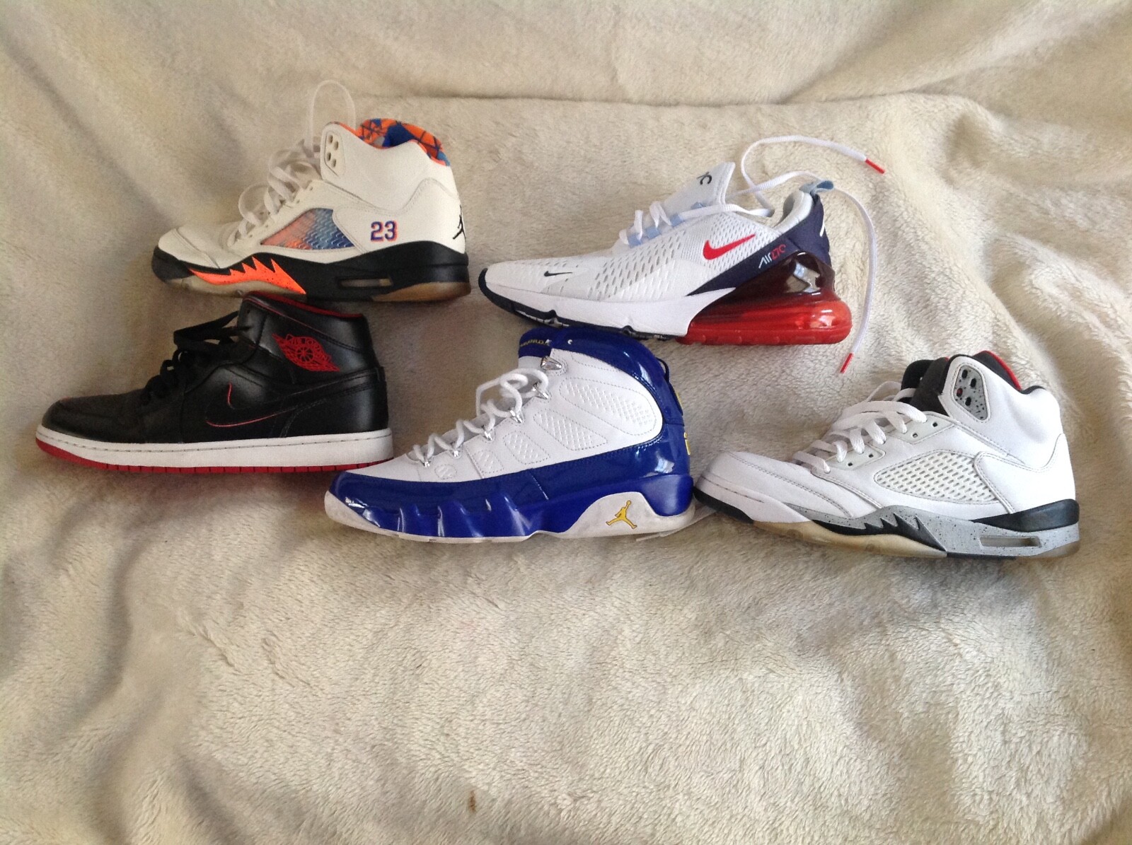 Nike Air Jordan 5 купить в Америке, лот 185337804393