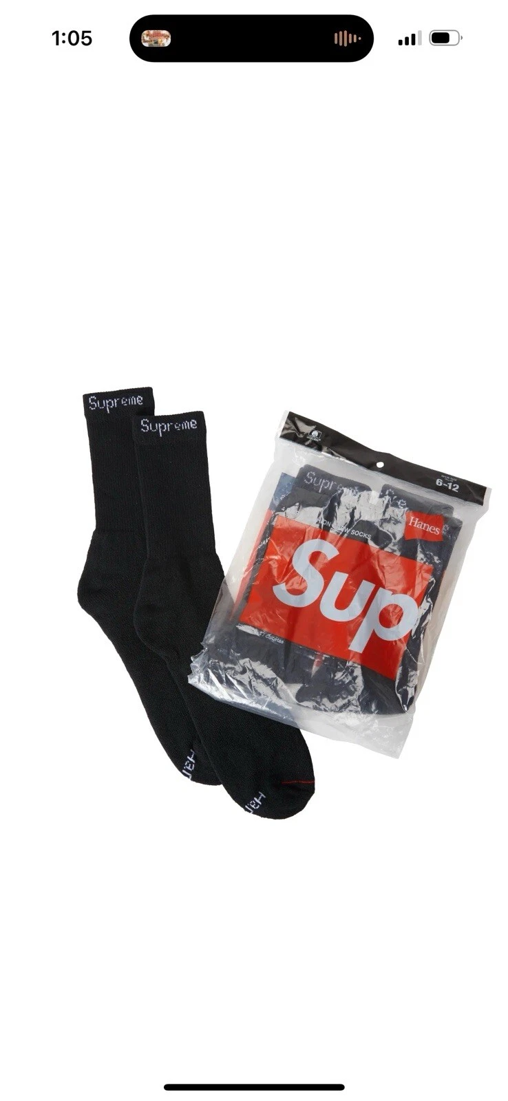 Lot de 4 chaussettes Supreme