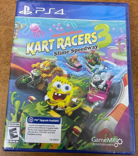 Nickelodeon Kart Racers 3: Slime Speedway - Sony PlayStation 4 Brand New!
