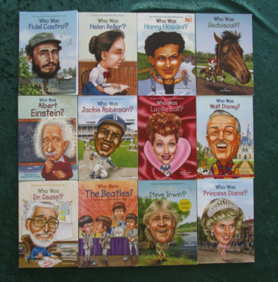 Who Was? / What Is? 洋書セット 12冊 Amazon.com: Who Was? Children's Biography Series Set of