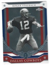ROGER STAUBACH 2008 TOPPS CHROME HONOR ROLL COWBOYS NAVY MIDSHIPMEN O2