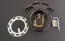 WorksBell GTC Quick Release Rapfix Racing Steering Tilt Wheel Hub Kit BLACK