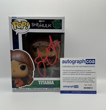 Jameela Jamil AUTOGRAPH - Titania - She-Hulk - Signed Funko Pop ACOA