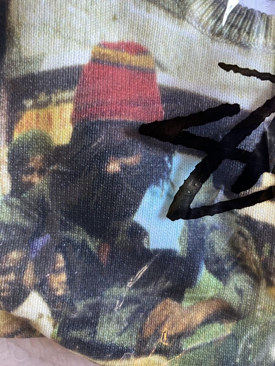 STÜSSY © 2022 PETER TOSH PRINT MID GAUGE COTTON SWEATER STÜSSY © 2022 PETER TOSH PRINT MID GAUGE COTTON SWEATER