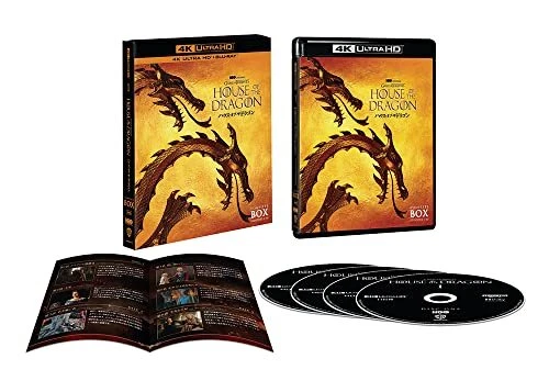 House of the Dragon Season 1 4K ULTRA HD Complete Box 4Disc Blu-ray JAPAN