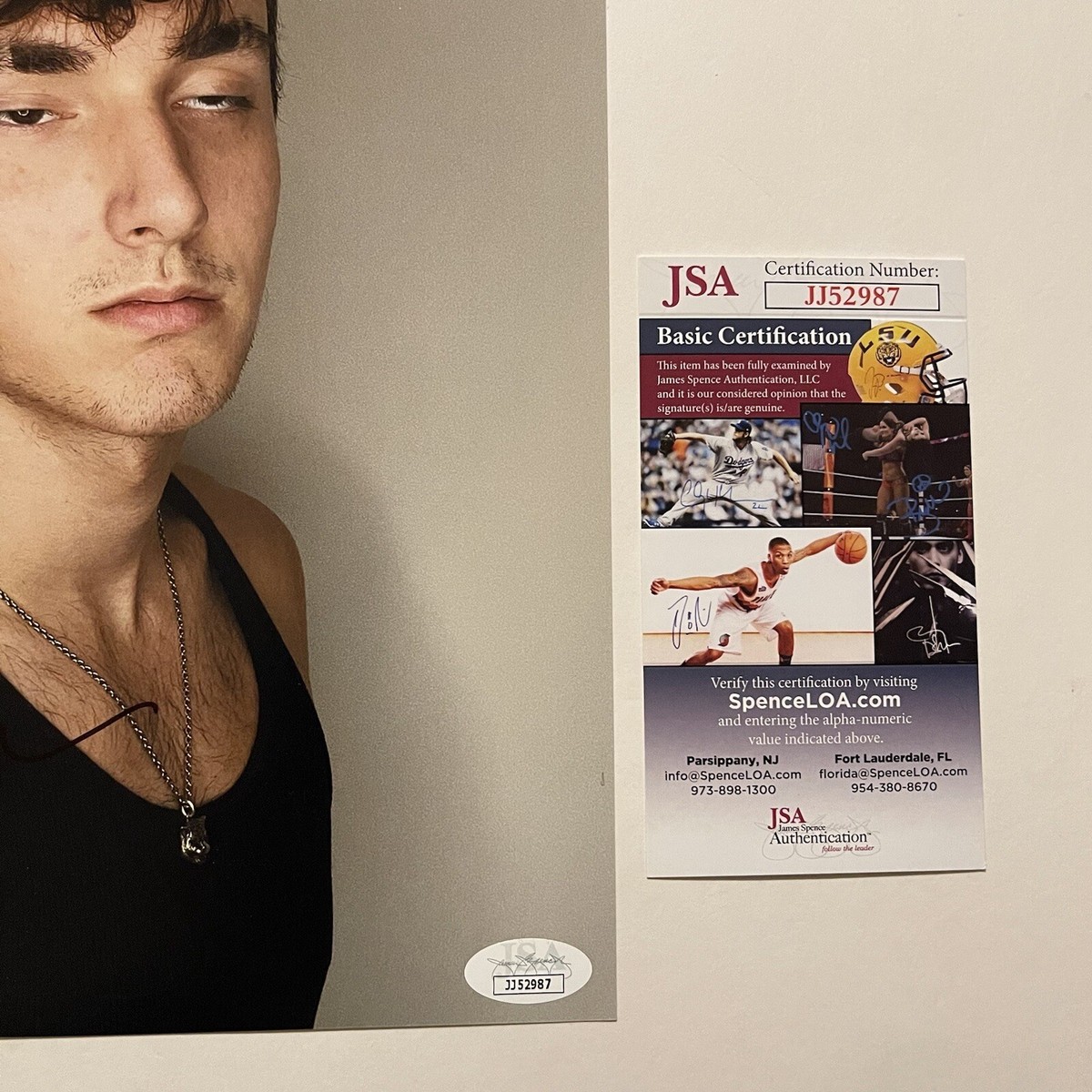 BRYCE HALL SIGNED 8X10 PHOTO TIK TOK STAR BOXER RARE JSA COA | eBay