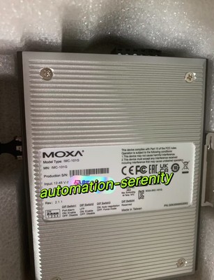 MOXA IMC-101G V1.01 industrial optoelectronic converter IMC-101G IMC-101G