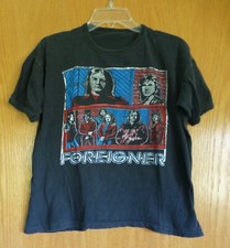 Vintage 1978 Foreigner Double Vision On Tour Band T-shirt