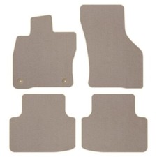 Veloursfußmatten für Seat Leon IV PHEV ab Bj. 2020 Passform Automatten BEIGE STD