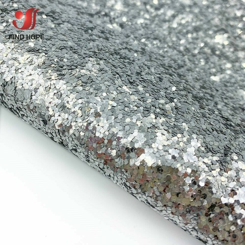 8 Sheets 20x15cm Bundle Self Adhesive Chunky Glitter Fabric Vinyl for Home Decor - Picture 7 of 7