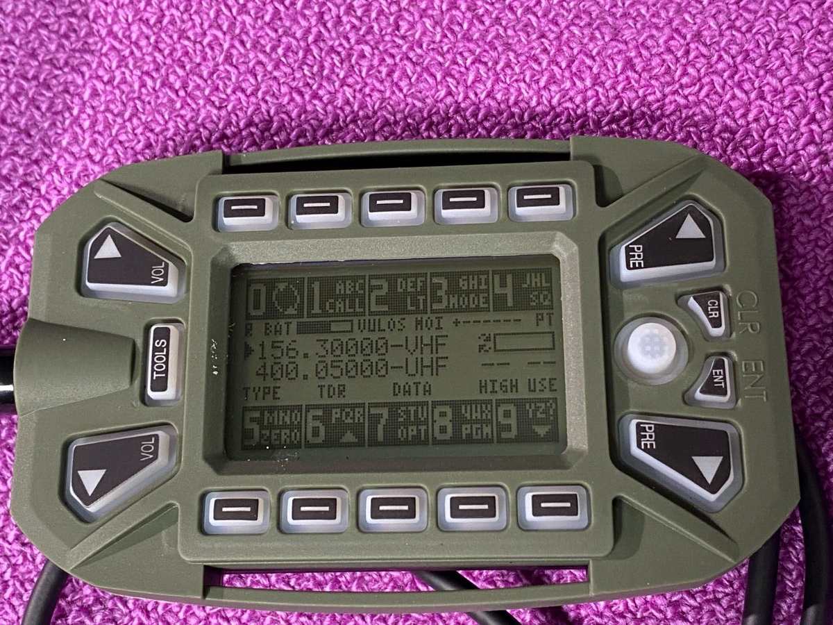 KDU (Keypad Display Unit) for TCA/PRC152 Military Radio. Complete