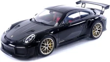 AUTOart 1/18 Porsche 911 991.2 GT2 RS Weissach Package Black/Carbon Black 78186