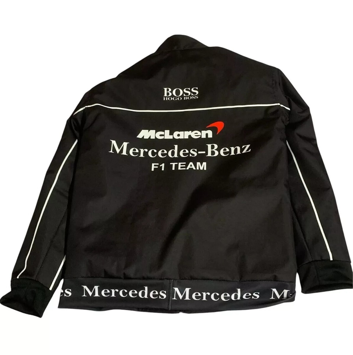 Mercedes-Benz McLaren F1 Team Racing Printed Jacket. | eBay