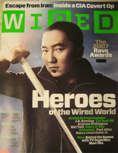 New Sealed WIRED MAGAZINE May 2007 Heroes Cover Masi Oka 2007 Rave Awards - Picture 1 of 1
