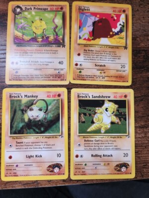 ground type pokemon card Pokemon Card Lot- Ground Type - 1999 - 1st Edition. Holographic. 21 Cards