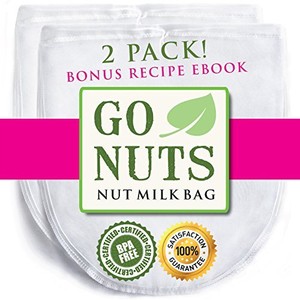 2 Pack Nut Milk Bag 12 X 10 Strainer Filter For Almond Cold Image Is Loading 2 Pack Nut Milk Bag 12 034 X