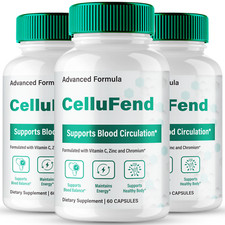 (3 Pack) CelluFend Blood Optimizer, Cellu Fend Blood Circulation Support Pills