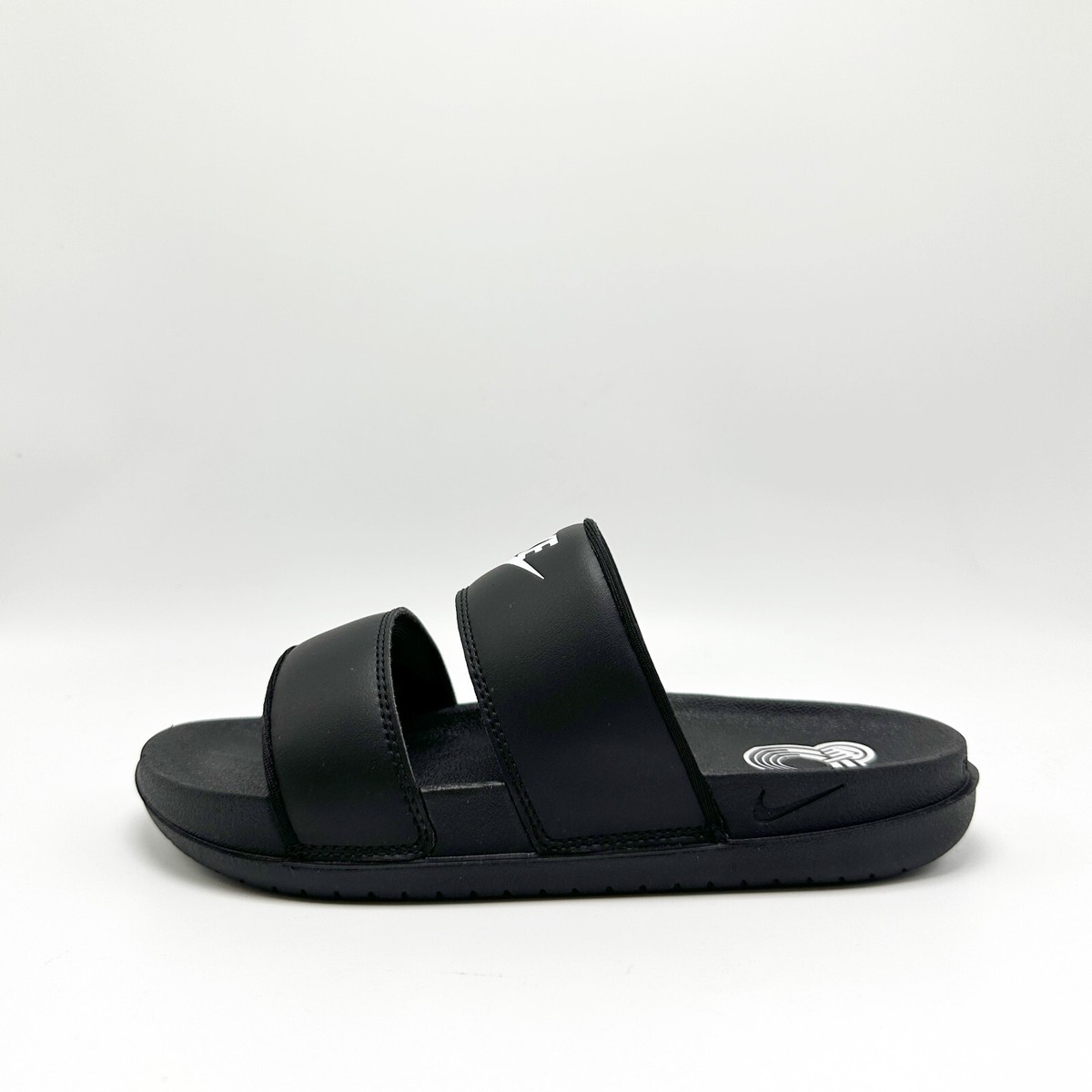 NEW* Women Nike Offcourt Duo Slide Black White (DC0496 001), Sz